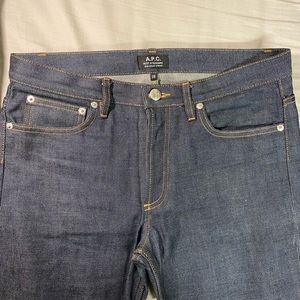 APC petit standard selvedge raw denim Jeans